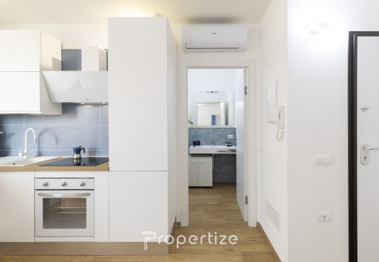 Apartament w Monserrato - Blu Appartamento Moderno