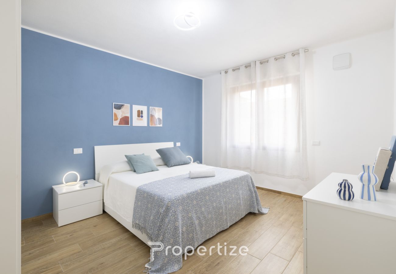Apartament w Monserrato - Blu Appartamento Moderno