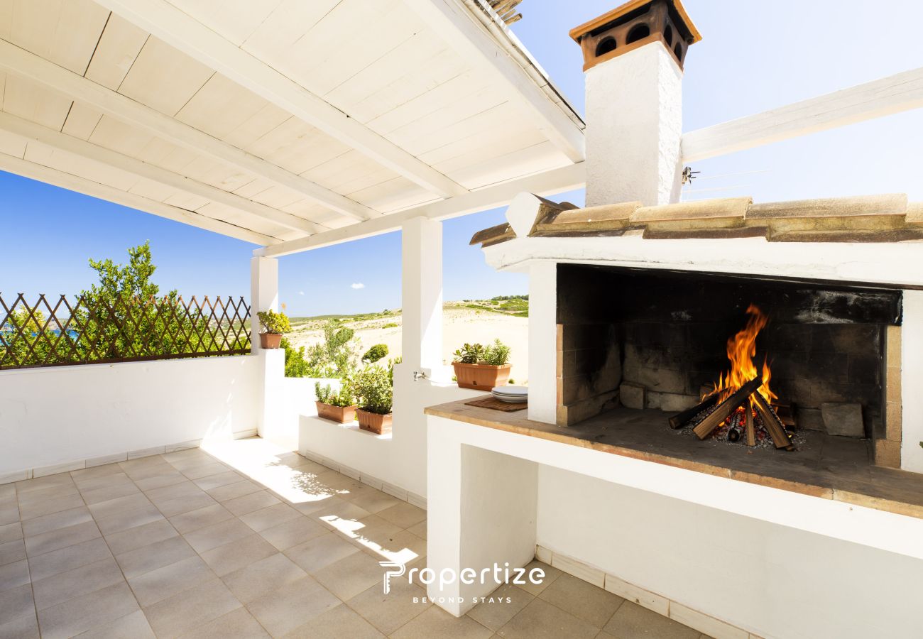Chalet w Torre dei Corsari - Il terrazzo sulla duna 6 by Propertize